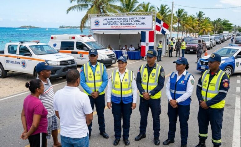 COE lanza plan nacional de prevención para Semana Mayor 2026