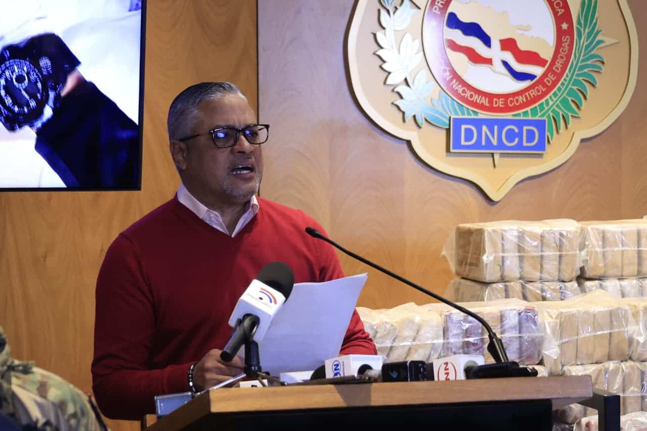 DNCD incauta 700 paquetes de cocaína en uvas