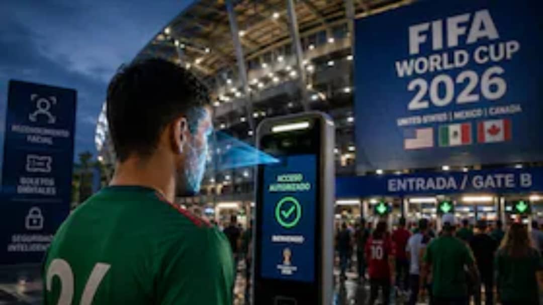 Copa Mundial 2026 impulsará estadios inteligentes y control biométrico