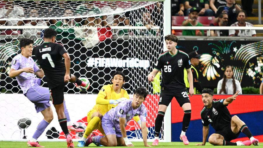 México asegura el liderato del Grupo A tras derrotar a Corea del Sur